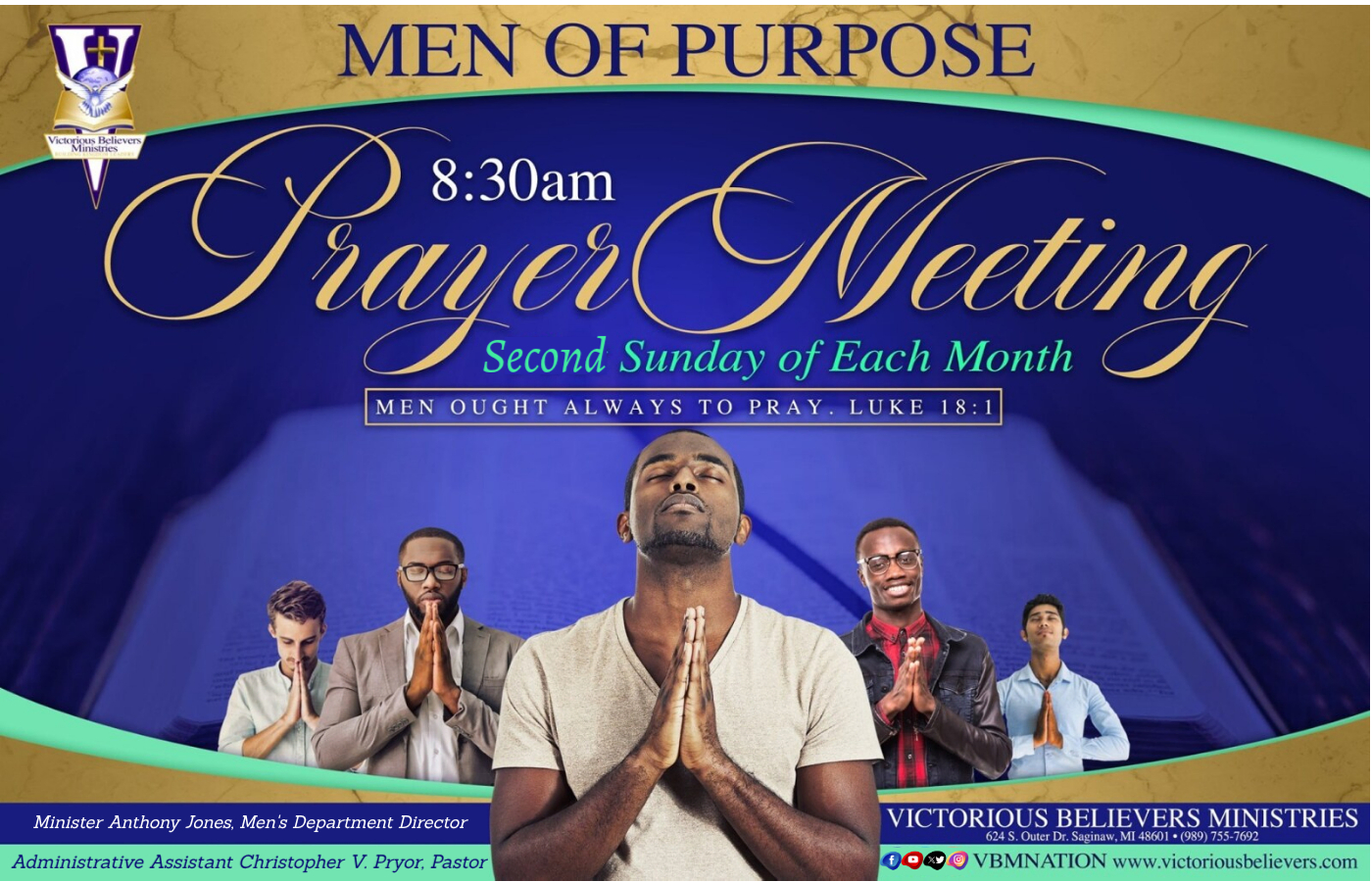 VBM Men's Monthly Prayer